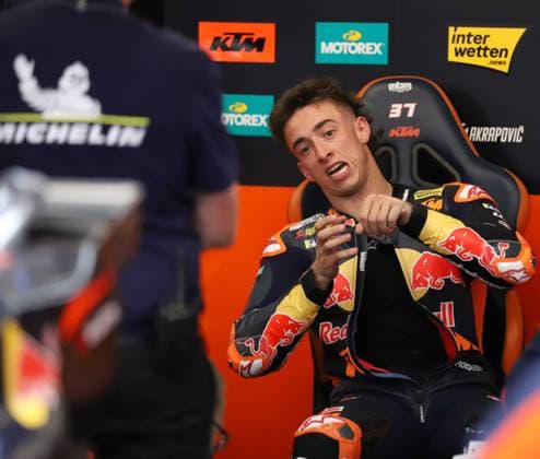 May 15, 2026, Sabadell, Barcelona, Spain: Montmelo Spain May 15, 2026 Pedro Acosta (37 ESP KTM) gestures during race at the MotoGP Catalonia Grand Prix 2025 in Montmelo Spain on 15 September 2026 Sabadell Spain - ZUMAu50_ 20260515_zsp_u50_084 Copyright: xXavixUrgelesx