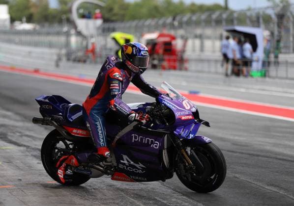 May 15, 2026, Sabadell, Barcelona, Spain: Montmelo Spain May 15, 2026 Toprak Razgatlioglu ( 07 TUR Prima Pramac Yamaha) during race at the MotoGP Catalonia Grand Prix 2025 in Montmelo Spain on 15 September 2026 Sabadell Spain - ZUMAu50_ 20260515_zsp_u50_088 Copyright: xXavixUrgelesx