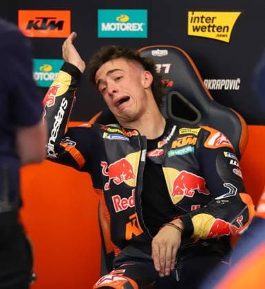May 15, 2026, Sabadell, Barcelona, Spain: Montmelo Spain May 15, 2026 Pedro Acosta (37 ESP KTM) gestures during race at the MotoGP Catalonia Grand Prix 2025 in Montmelo Spain on 15 September 2026 Sabadell Spain - ZUMAu50_ 20260515_zsp_u50_096 Copyright: xXavixUrgelesx