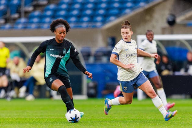 May 15, 2026, Seattle, Washington, USA: NY Gotham FC Midfielder JAEDYN SHAW ( 10) in action during a NWSL 2026 regular season game between Seattle Reign FC and NY Gotham FC at Lumen Field in Seattle on May 15, 2026. Gotham FC won 2:0. Seattle USA - ZUMAw150 20260515_zsp_w150_005 Copyright: xJasonxWangx