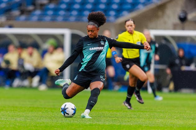 May 15, 2026, Seattle, Washington, USA: NY Gotham FC Midfielder JAEDYN SHAW ( 10) in action during a NWSL 2026 regular season game between Seattle Reign FC and NY Gotham FC at Lumen Field in Seattle on May 15, 2026. Gotham FC won 2:0. Seattle USA - ZUMAw150 20260515_zsp_w150_014 Copyright: xJasonxWangx