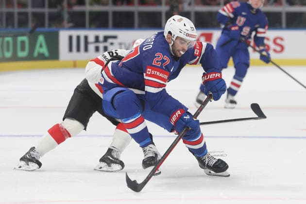 World Championship 2026 USA SUI Matt Coronato USA 15 05 2026 Swiss Life Arena Zuerich , SWITZERLAND, Men IIHF Ice Hockey World Championship Zurich 2026 Group USA Switzerland Matt Coronato USA