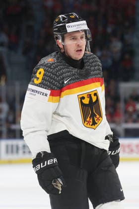 World Championship 2026 GER FIN Leon Gawanke GER 15 05 2026 Swiss Life Arena Zuerich , SWITZERLAND, Men IIHF World Championship Zurich 2026 Group A Germany Finland Leon Gawanke GER