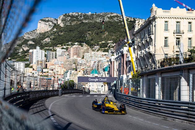 2026 FORMULA E MONACO ePRIX 22 MALONEY Zane (bar), Lola Yamaha ABT Formula E Team, Lola T002, action during the Monaco ePrix, 9th and 10th round of the 2025-26 ABB FIA Formula E World Championship, WM, Weltmeisterschaft on the Circuit de Monaco from Mai 16 to 17, 2026 in Monte-Carlo, Monaco - Monte-CarloMonaco  Copyright: xJULIENxDELFOSSEx