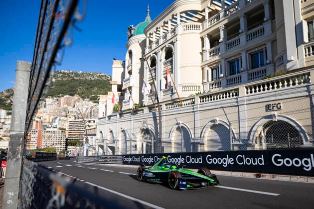 2026 FORMULA E MONACO ePRIX 14 ERIKSSON Joel (swe), Envision Racing, Jaguar I-Type 7, action during the Monaco ePrix, 9th and 10th round of the 2025-26 ABB FIA Formula E World Championship, WM, Weltmeisterschaft on the Circuit de Monaco from Mai 16 to 17, 2026 in Monte-Carlo, Monaco - Monte-CarloMonaco  Copyright: xJULIENxDELFOSSEx