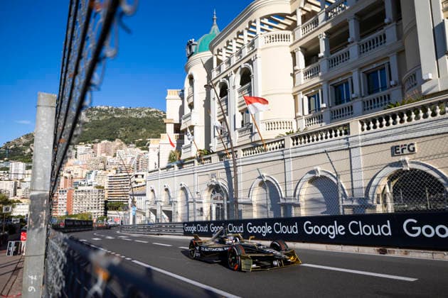 2026 FORMULA E MONACO ePRIX 77 BARNARD Taylor (gbr), DS Penske, DS E-Tense FE25, action during the Monaco ePrix, 9th and 10th round of the 2025-26 ABB FIA Formula E World Championship, WM, Weltmeisterschaft on the Circuit de Monaco from Mai 16 to 17, 2026 in Monte-Carlo, Monaco - Monte-CarloMonaco  Copyright: xJULIENxDELFOSSEx