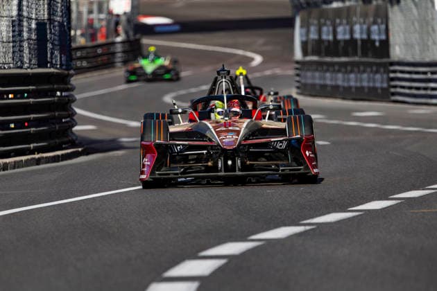 2026 FORMULA E MONACO ePRIX 48 MORTARA Edoardo (swi), Mahindra Racing, Mahindra M12Electro, action during the Monaco ePrix, 9th and 10th round of the 2025-26 ABB FIA Formula E World Championship, WM, Weltmeisterschaft on the Circuit de Monaco from Mai 16 to 17, 2026 in Monte-Carlo, Monaco - Monte-CarloMonaco  Copyright: xJULIENxDELFOSSEx
