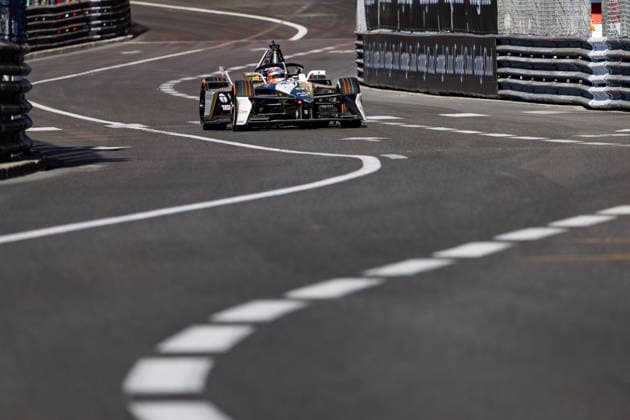 2026 FORMULA E MONACO ePRIX 09 EVANS Mitch (nzl), Jaguar TCS Racing, Jaguar I-Type 7, action during the Monaco ePrix, 9th and 10th round of the 2025-26 ABB FIA Formula E World Championship, WM, Weltmeisterschaft on the Circuit de Monaco from Mai 16 to 17, 2026 in Monte-Carlo, Monaco - Monte-CarloMonaco  Copyright: xJULIENxDELFOSSEx