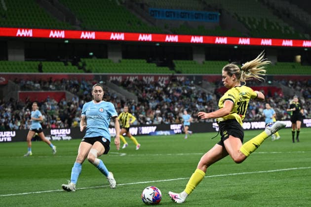 ALEAGUE WOMENS GRAND FINAL, Mackenzie Anthony of the Phoenix during the A-League Women Grand Final match between Melbourne City and Wellington Phoenix at in Melbourne, Saturday, May 16, 2026. ( NO ARCHIVING, EDITORIAL USE ONLY MELBOURNE VICTORIA AUSTRALIA  Copyright: xJOELxCARRETTx 20260516189612687273