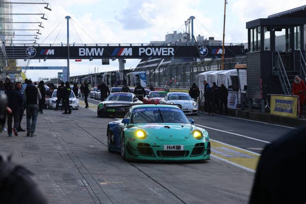 Nürburg, Germany 14 17 May 2026 ADAC Ravenol 24h Race Nürburgring 2026 Saturday Pitlane Pit lane TWL Qualifying 2 Touring car legends In the picture 44 Menzel Oliver Porsche 997 GT3 R Oliver Menzel Nürburgring Rheinland Pfalz Copyright: xFotostandx xFabianxWernerx