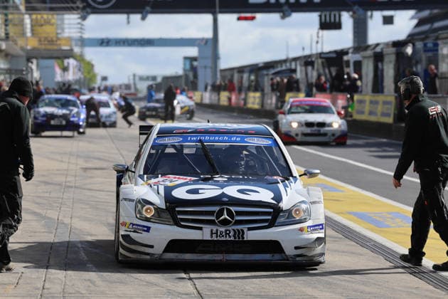 Motorsport, touring car legends at the Nürburgring