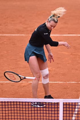 IPA84742849 - Kate?ina Siniakova of Czech Republic against Nicole Melichar-Martinez of USA and Cristina Bucsa of Spain during the Internazionali BNL d Italia Day Eleven at Foro Italico on May 15, 2026 in Rome, Italy.  Copyright: xDomenicoxCippitelli IPAxSportx xx 84742849