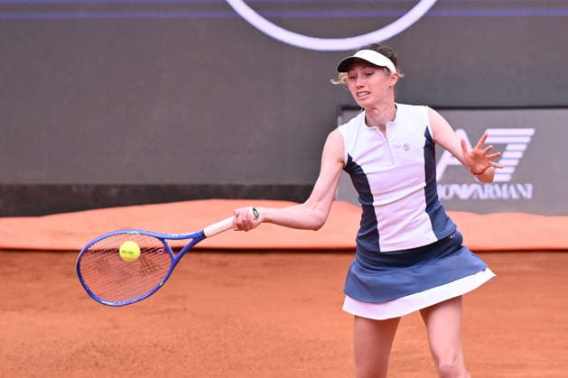 IPA84742926 - Cristina Bucsa of Spain against Taylor Townsend of USA and Kate?ina Siniakova of Czech Republic during the Internazionali BNL d Italia Day Eleven at Foro Italico on May 15, 2026 in Rome, Italy.  Copyright: xDomenicoxCippitelli IPAxSportx xx 84742926
