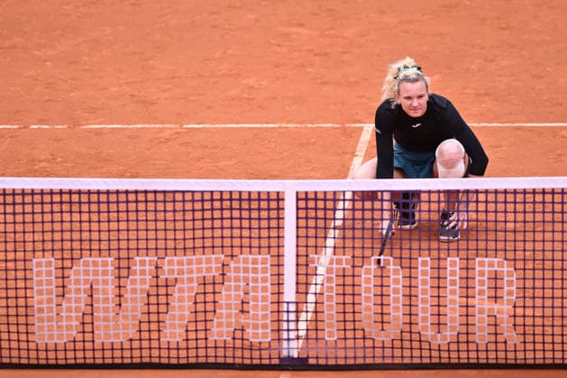 TENNIS - Internazionali di Tennis - Internazionali BNL d Italia Photo by IPA ABACAPRESS.COM84742851 - Kate?ina Siniakova of Czech Republic against Nicole Melichar-Martinez of USA and Cristina Bucsa of Spain during the Internazionali BNL d Italia Day Eleven at Foro Italico on May 15, 2026 in Rome, Italy. Rome Italy  Copyright: xIPAxSport ABACAx