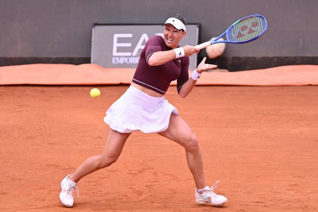 TENNIS - Internazionali di Tennis - Internazionali BNL d Italia Photo by IPA ABACAPRESS.COM84742919 - Nicole Melichar-Martinez of USA against Taylor Townsend of USA and Kate?ina Siniakova of Czech Republic during the Internazionali BNL d Italia Day Eleven at Foro Italico on May 15, 2026 in Rome, Italy. Rome Italy  Copyright: xIPAxSport ABACAx