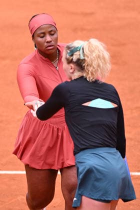 TENNIS - Internazionali di Tennis - Internazionali BNL d Italia Photo by IPA ABACAPRESS.COM84742909 - Taylor Townsend of USA and Kate?ina Siniakova of Czech Republic against Nicole Melichar-Martinez of USA and Cristina Bucsa of Spain during the Internazionali BNL d Italia Day Eleven at Foro Italico on May 15, 2026 in Rome, Italy. Rome Italy  Copyright: xIPAxSport ABACAx