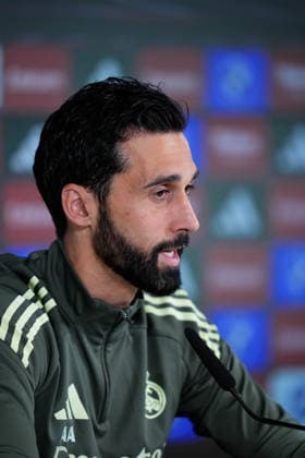May 16, 2026, Valdebebas, Madrid, Spain: Alvaro Arbeloa, head coach of Real Madrid, attends his press conference, PK, Pressekonferenz during the training day of Real Madrid ahead the Spanish League, LaLiga EA Sports, football match against Sevilla FC at Ciudad Deportiva Real Madrid on May 16, 2026, in Madrid, Spain. Alvaro Arbeloa Press Conference For Real Madrid - Laliga Ea Sports  - ZUMAa181 20260516_zaa_a181_018 Copyright: xDennisxAgyemanx