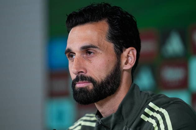 May 16, 2026, Valdebebas, Madrid, Spain: Alvaro Arbeloa, head coach of Real Madrid, attends his press conference, PK, Pressekonferenz during the training day of Real Madrid ahead the Spanish League, LaLiga EA Sports, football match against Sevilla FC at Ciudad Deportiva Real Madrid on May 16, 2026, in Madrid, Spain. Alvaro Arbeloa Press Conference For Real Madrid - Laliga Ea Sports  - ZUMAa181 20260516_zaa_a181_024 Copyright: xDennisxAgyemanx
