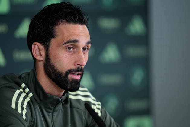 May 16, 2026, Valdebebas, Madrid, Spain: Alvaro Arbeloa, head coach of Real Madrid, attends his press conference, PK, Pressekonferenz during the training day of Real Madrid ahead the Spanish League, LaLiga EA Sports, football match against Sevilla FC at Ciudad Deportiva Real Madrid on May 16, 2026, in Madrid, Spain. Alvaro Arbeloa Press Conference For Real Madrid - Laliga Ea Sports  - ZUMAa181 20260516_zaa_a181_026 Copyright: xDennisxAgyemanx