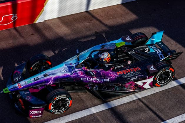 Pepe Marti Cupra Kiro, 03 first free practice Free Practice 1, special livery, ABB FIA Formula E World Championship, Monaco e Prix 2026, Monte Carlo, Season 12 2025 26, Round 9, 16 05 2026, ABB FIA Formula E World Championship, Monaco e Prix 2026, Monte Carlo, Season 12 2025 26, Round 9, 16 05 2026 Monte Carlo Copyright: xEibner-Pressefoto LauraxRoemerx EP_LRR