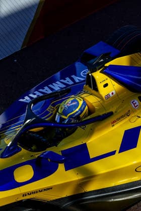 Zane Maloney Lola Yamaha ABT Formula E Team, 22 Helmet, ABB FIA Formula E World Championship, Monaco e Prix 2026, Monte Carlo, Season 12 2025 26, Round 9, 16 05 2026, ABB FIA Formula E World Championship, Monaco e Prix 2026, Monte Carlo, Season 12 2025 26, Round 9, 16 05 2026 Monte Carlo Copyright: xEibner-Pressefoto LauraxRoemerx EP_LRR