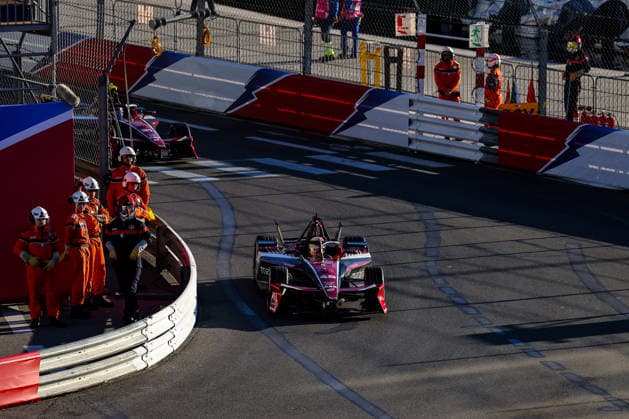 Edoardo Mortara Mahindra Racing, 48 first free practice Free Practice 1, ABB FIA Formula E World Championship, Monaco e Prix 2026, Monte Carlo, Season 12 2025 26, Round 9, 16 05 2026, ABB FIA Formula E World Championship, Monaco e Prix 2026, Monte Carlo, Season 12 2025 26, Round 9, 16 05 2026 Monte Carlo Copyright: xEibner-Pressefoto LauraxRoemerx EP_LRR