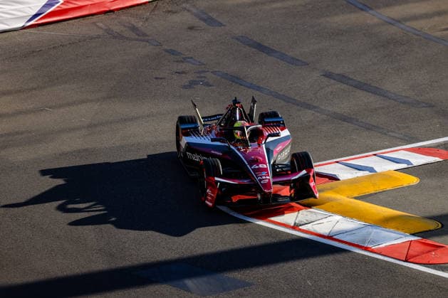 Edoardo Mortara Mahindra Racing, 48 first free practice Free Practice 1, ABB FIA Formula E World Championship, Monaco e Prix 2026, Monte Carlo, Season 12 2025 26, Round 9, 16 05 2026, ABB FIA Formula E World Championship, Monaco e Prix 2026, Monte Carlo, Season 12 2025 26, Round 9, 16 05 2026 Monte Carlo Copyright: xEibner-Pressefoto LauraxRoemerx EP_LRR