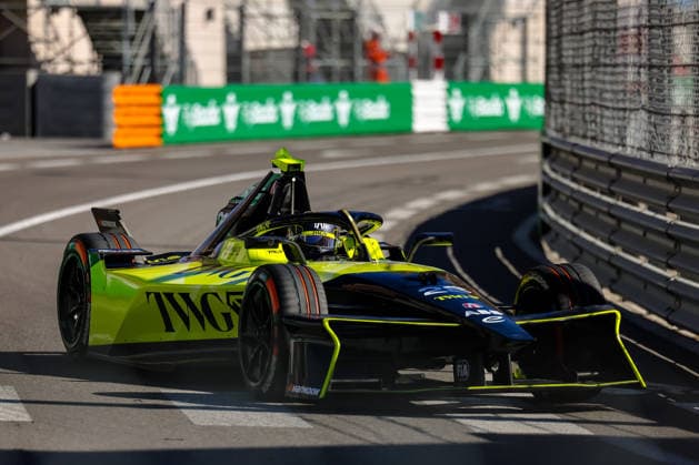 Felipe Drugovich Andretti Formula E, 28 second free practice Free Practice 2, ABB FIA Formula E World Championship, Monaco e Prix 2026, Monte Carlo, Season 12 2025 26, Round 9, 16 05 2026, ABB FIA Formula E World Championship, Monaco e Prix 2026, Monte Carlo, Season 12 2025 26, Round 9, 16 05 2026 Monte Carlo Copyright: xEibner-Pressefoto LauraxRoemerx EP_LRR