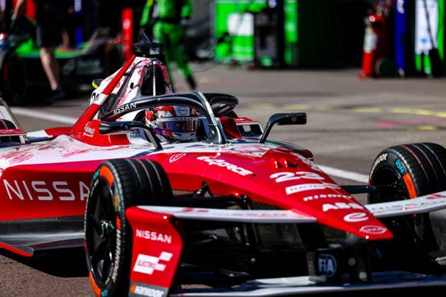 Norman Nato Nissan Formula E Team, 23 after second free practice Free Practice 2, pit lane, ABB FIA Formula E World Championship, Monaco e Prix 2026, Monte Carlo, season 12 2025 26, lap 9, 16 05 2026, ABB FIA Formula E World Championship, Monaco e Prix 2026, Monte Carlo, season 12 2025 26, lap 9, 16 05 2026 Monte Carlo Copyright: xEibner-Pressefoto LauraxRoemerx EP_LRR