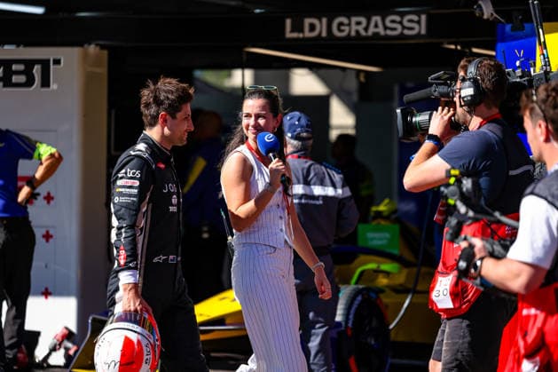 Mitch Evans Jaguar TCS Racing, 09 interview with Alexa Rendell presenter Formula E after second free practice Free Practice 2, ABB FIA Formula E World Championship, Monaco e Prix 2026, Monte Carlo, Season 12 2025 26, Round 9, 16 05 2026, ABB FIA Formula E World Championship, Monaco e Prix 2026, Monte Carlo, Season 12 2025 26, Round 9, 16 05 2026 Monte Carlo Copyright: xEibner-Pressefoto LauraxRoemerx EP_LRR