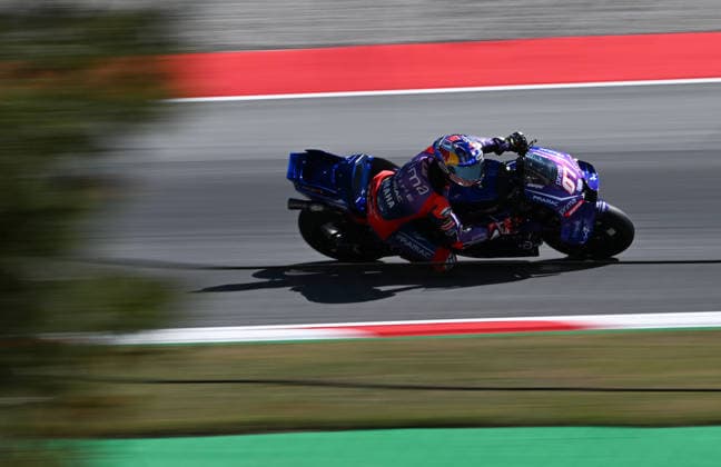 Ahead of Catalan MotoGP in Barcelona BARCELONA, SPAIN - MAY 16: Toprak Razgatlioglu of Prima Pramac Yamaha MotoGP takes part in the qualifying session ahead of Catalan MotoGP, the 6th leg of the 2026 MotoGP World Championship, WM, Weltmeisterschaft at the Circuit de Barcelona-Catalunya in Barcelona, Spain on May 16, 2026. Burak Akbulut Anadolu Barcelona Spain. Editorial use only. Please get in touch for any other usage.  Copyright: x2026xAnadoluxBurakxAkbulutx