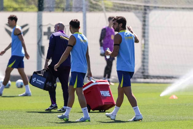 May 16, 2026, Sant Joan Despi, Barcelona, SPAIN: Ferran Torres during the training day of FC Barcelona, Barca ahead the Spanish League, Laliga EA Sports, football match against Real Betis at Ciudad Esportiva Joan Gamper on May 16, 2026 in Sant Joan Despi, Barcelona, Spain. FC Barcelona Training And press conference, PK, Pressekonferenz - LaLiga EA Sports  - ZUMAa181 20260516_zaa_a181_094 Copyright: xJavierxBorregox