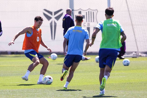 May 16, 2026, Sant Joan Despi, Barcelona, SPAIN: Andreas Christensen during the training day of FC Barcelona, Barca ahead the Spanish League, Laliga EA Sports, football match against Real Betis at Ciudad Esportiva Joan Gamper on May 16, 2026 in Sant Joan Despi, Barcelona, Spain. FC Barcelona Training And press conference, PK, Pressekonferenz - LaLiga EA Sports  - ZUMAa181 20260516_zaa_a181_099 Copyright: xJavierxBorregox