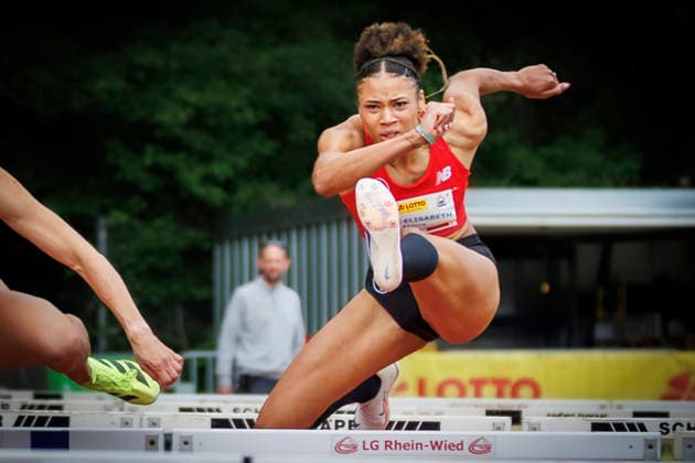 Lotto Deichmeeting Neuwied, 16 05 2026 Anna Elisabeth Ehlers TSV Bayer o4 Leverkusen Lotto Deichmeeting on 16 05 2026 at Rhein Wied Stadium, Neuwied Rhineland Palatinate Copyright: xBEAUTIFULxSPORTS B.Hoffmannx