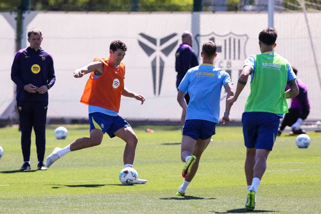 May 16, 2026, Sant Joan Despi, Barcelona, SPAIN: Andreas Christensen during the training day of FC Barcelona, Barca ahead the Spanish League, Laliga EA Sports, football match against Real Betis at Ciudad Esportiva Joan Gamper on May 16, 2026 in Sant Joan Despi, Barcelona, Spain. Sant Joan Despi SPAIN - ZUMAa181 20260516_zaa_a181_092 Copyright: xJavierxBorregox