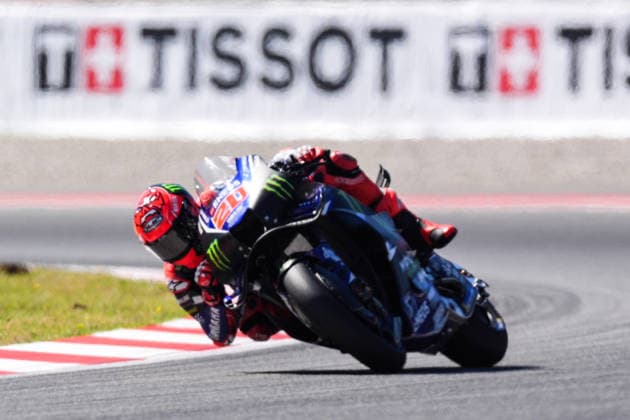 May 16, 2026, Barcelona, Barcelona, Spain: MONTMELO, SPAIN - MAY 16: Fabio Quartararo 20 of Monster Energy Yamaha Moto GP during Free Practice 2 for the MotoGP Grand Prix of Catalunya at Circuit de Barcelona-Catalunya on May 16, 2026 in Montmelo, Spain. Barcelona Spain - ZUMAs316 20260516_znp_s316_020 Copyright: xMartixSeguraxRamonedax