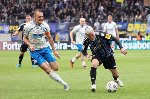 Football, 3rd division, 1. FC Saarbrücken - FC Hansa Rostock