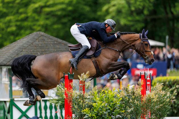 HAMBURG Al Shira aa 95 German Jumping and Dressage DERBY 2026, HAMBURG Al Shira aa 95 German Jumping and Dressage DERBY 2026 VAN OLST Mike BEL , Comme Elle Faut Odth Z Al Shira aa Derby Tour Range Rover presents CSI4 Grand Prix Int jumping competition with jump off 1 50 m Hamburg, Jenischpark, Derby Park Klein Flottbek 16 May 2026