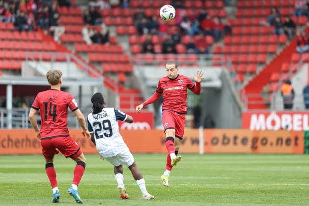 3 Liga FC Ingolstadt 04 SV Waldhof Mannheim Mattis Hoppe 2, FCI Muteba N Tumba Nolan 29 SVWM Max Plath 14 FCI 3 Liga FC Ingolstadt 04 Season 2025 2026 SV Waldhof Mannheim