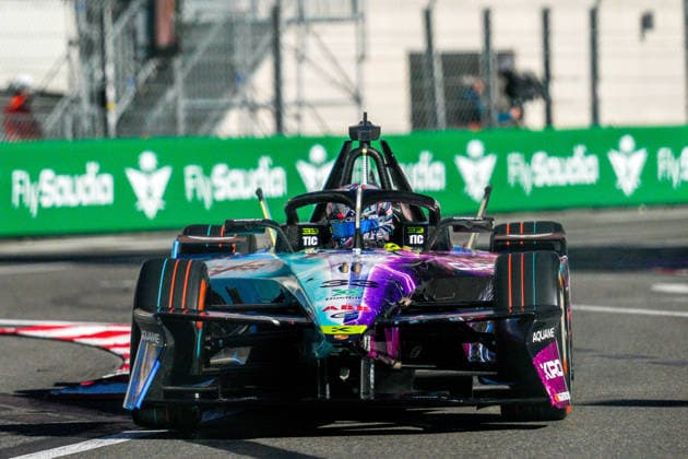 Monaco EPrix Round 9 Dan Ticktum of Great Britain driving the (33) CUPRA KIRO Porsche 99X Electric WCG3 on track during the Free Practice 2 of the Monaco E-Prix Round 9 at Circuit de Monaco, Monte Carlo 16 05 2026 UK Newspapers OUT Copyright: xNickxEmmersonx FIL-23438-0024