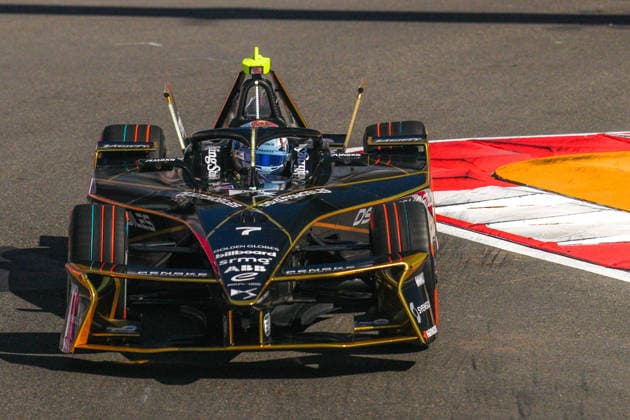 Monaco EPrix Round 9 Maximilian Gunther of Germany driving the (7) DS Penske DS E-Tense FE25 on track during the Free Practice 2 of the Monaco E-Prix Round 9 at Circuit de Monaco, Monte Carlo 16 05 2026 UK Newspapers OUT Copyright: xNickxEmmersonx FIL-23438-0032