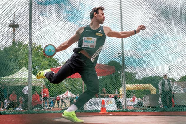 Niklas Kaul USC Mainz, Decathlon Maenner , GER, Leichtathletik, Athletics, Lotto Deichmeeting, Neuwied, 16 05 2026, GER, Leichtathletik, Athletics, Lotto Deichmeeting, Neuwied, 16 05 2026 Neuwied Copyright: xStefanxMayerx EP_SMR