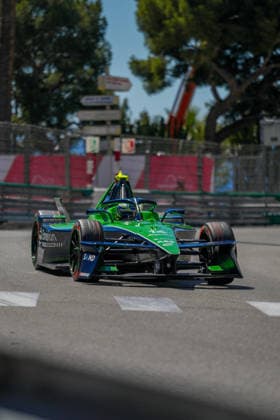 Monaco EPrix Round 9 Joel Eriksson of Sweden driving the (14) Envision Racing Jaguar I-TYPE 7 through Massenet during Qualifying of the Monaco E-Prix Round 9 at Circuit de Monaco, Monte Carlo 16 05 2026 UK Newspapers OUT Copyright: xNickxEmmersonx FIL-23438-0045