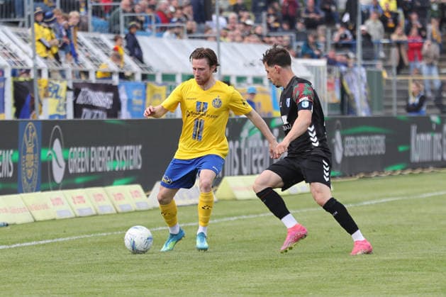 Soccer Regionalliga Nordost 1 FC Lok Leipzig 1 FC Magdeburg II 16 05 2026 Dorian Cevis 22, Lok Leipzig Soccer, Regionalliga Nordost, Season 2025 2026, 34 Matchday 1 FC Lok Leipzig vs 1 FC Magdeburg II on 16 05 2026 at Bruno Plache Stadium, Leipzig Copyright: xBEAUTIFULxSPORTS JanxKaeferx