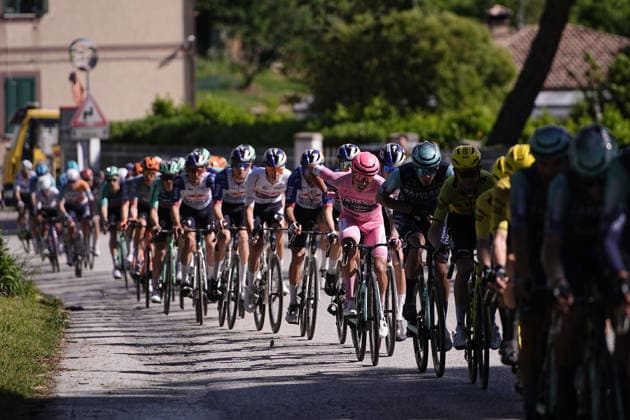 Portugal™s Afonso Oliveira Eulalio of Bahrain Victorious during Stage 8 of the Giro d™Italia, from Chieti to Fermo, Italy, Saturday, May 16, 2026.  Copyright: xMarcoxAlpozzi LaPressex