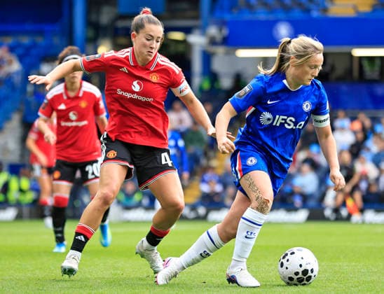 Football, Women, England, Chelsea FC - Manchester United