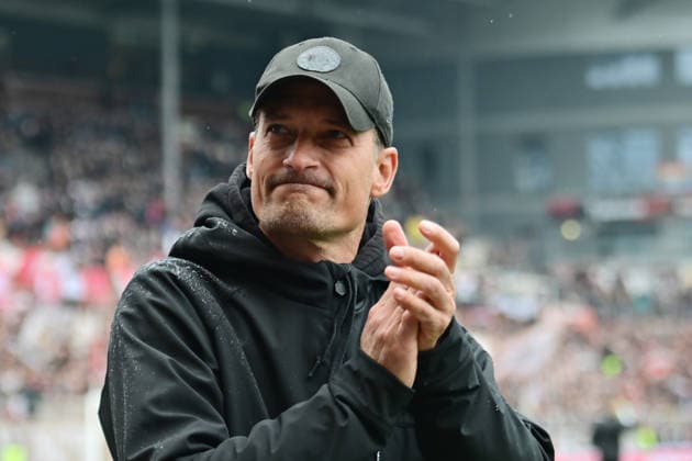 GER 1 FBL, FC St Pauli vs VfL Wolfsburg 16 05 2026, GER 1 FBL, FC St Pauli vs VfL Wolfsburg in the picture Coach Alexander Blessin Pauli 25 26 nordphotoxGmbH xWitke nph00002