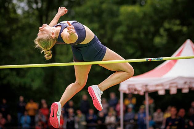 Lotto Deichmeeting Neuwied, 16 05 2026 Lara Siemer Düsseldorf Athletics Lotto Deichmeeting on 16 05 2026 at Rhein Wied Stadium, Neuwied Rhineland Palatinate Copyright: xBEAUTIFULxSPORTS B.Hoffmannx