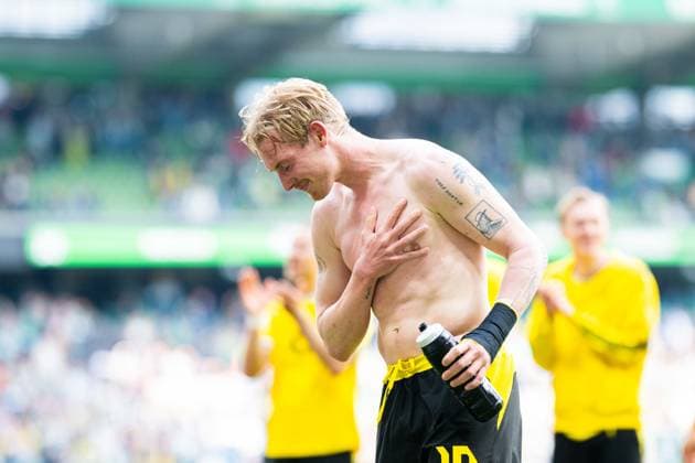 16 05 2026 Soccer, 2025 2026, 1 Bundesliga, Matchday 34, SV Werder Bremen Borussia Dortmund Julian Brandt Dortmund DFL REGULATIONS PROHIBIT ANY USE OF PHOTOGRAPHS AS IMAGE SEQUENCES AND OR QUASI VIDEO