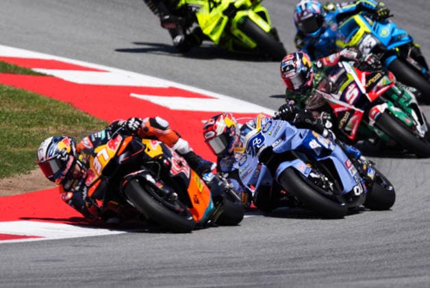 May 16, 2026, Barcelona, Barcelona, Spain: MONTMELO, SPAIN - MAY 16: Alex Marquez 73 of BK8 Gresini Racing MotoGP and Pedro Acosta 37 of Red Bull KTM Factory Racing in action during the MotoGP Tissot Sprint at the MotoGP Grand Prix of Catalunya at Circuit de Barcelona-Catalunya on May 16, 2026 in Montmelo, Spain. Barcelona Spain - ZUMAs316 20260516_znp_s316_111 Copyright: xMartixSeguraxRamonedax